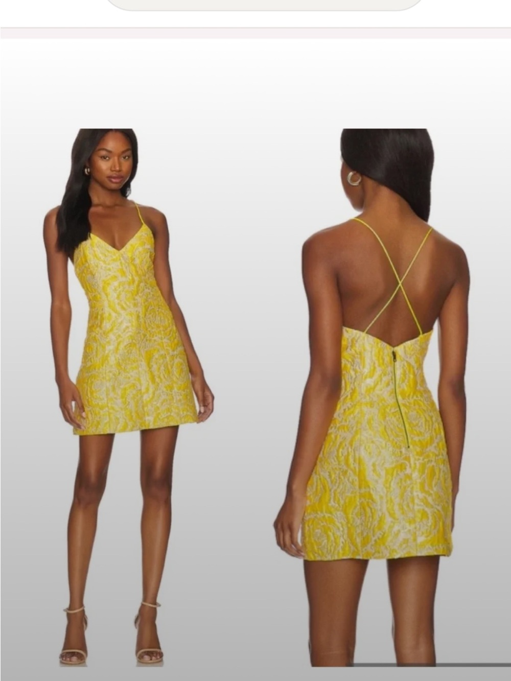 NWT: Alice + Olivia Tayla mini dress - Picture 3 of 11